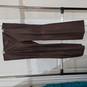 Danier Brown Leather Pants, 14